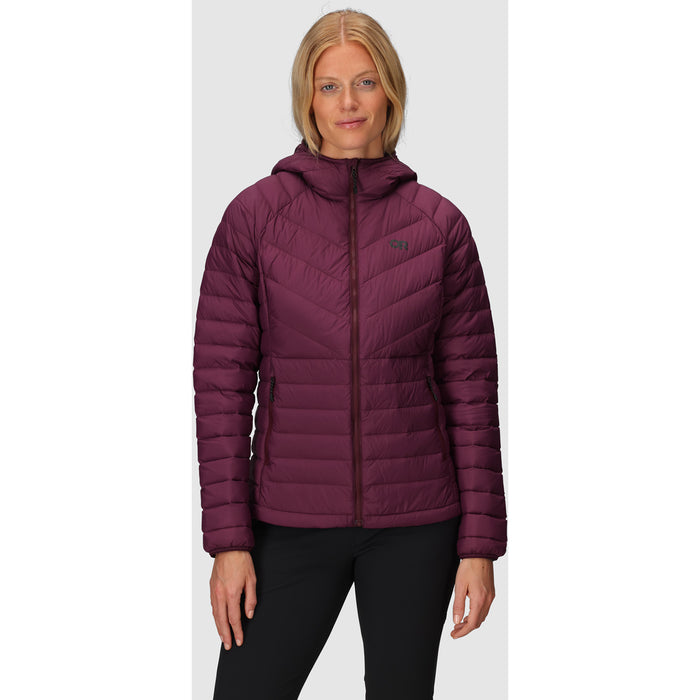 Outdoor Research Transcendent Down Hoodie - Women's Winterberry