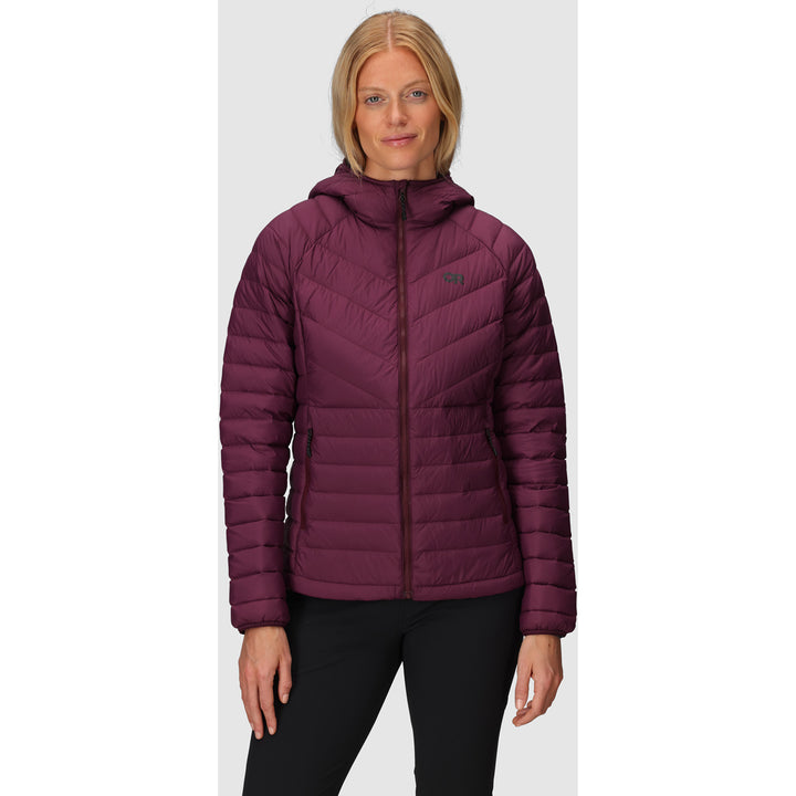 Outdoor Research Transcendent Down Hoodie - Women's Winterberry
