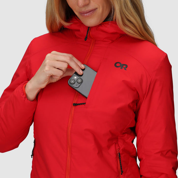 Outdoor Research Vesper Insulated Hoodie - Women's Lingonberry