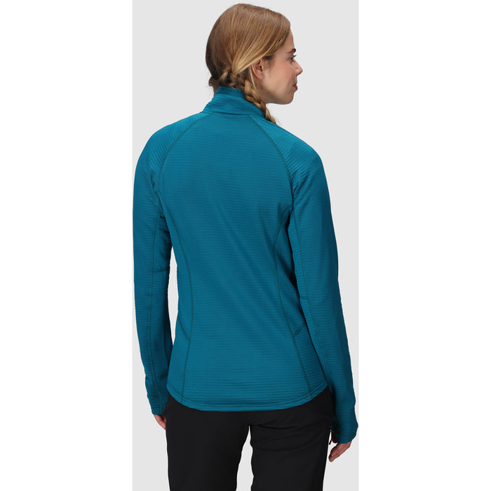 Outdoor Research Vigor Grid Fleece Quarter Zip - Women's Aurora