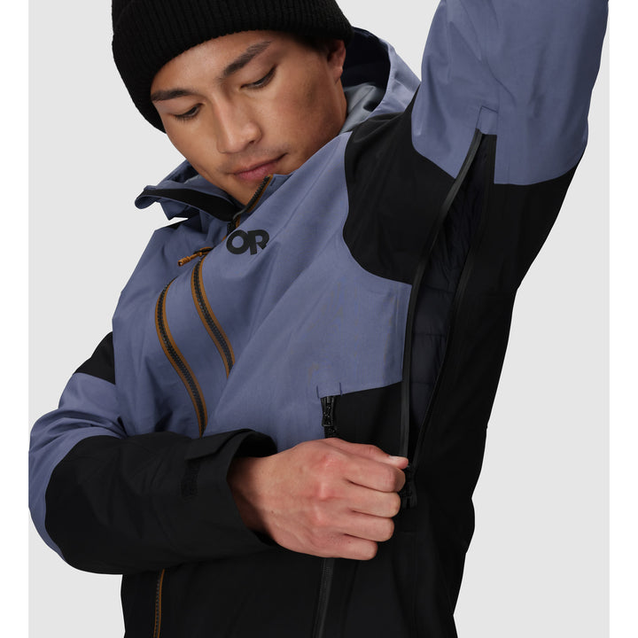Outdoor Research Hemispheres Team GORE-TEX 3L Jacket - Men's Summit/Black