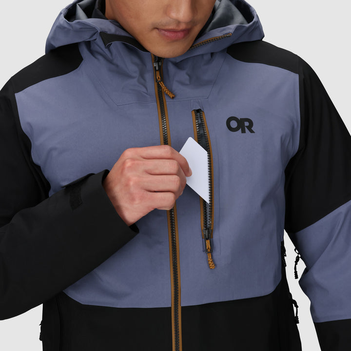 Outdoor Research Hemispheres Team GORE-TEX 3L Jacket - Men's Summit/Black