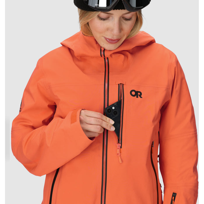Outdoor Research Hemispheres Team Gore-Tex 3L Jacket - Women's Zest