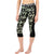 Mons Royale Cascade Merino Flex 200 3/4 Leggings - Women's Signal Lost Matcha