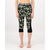 Mons Royale Cascade Merino Flex 200 3/4 Leggings - Women's Signal Lost Matcha
