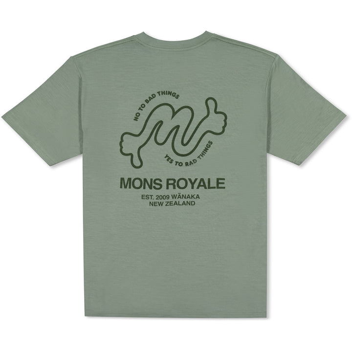 MONS ROYALE Icon T-Shirt Willow/MR Thumb
