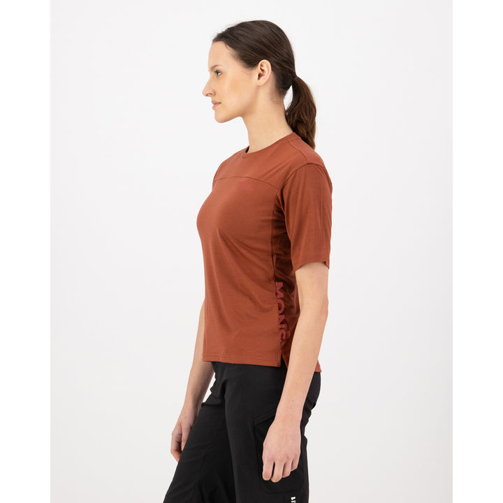 MONS ROYALE Diversion Merino Jersey - Women's Sienna/ACC Lock Up