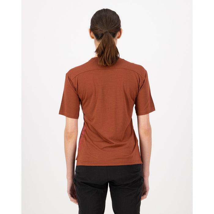 MONS ROYALE Diversion Merino Jersey - Women's Sienna/ACC Lock Up