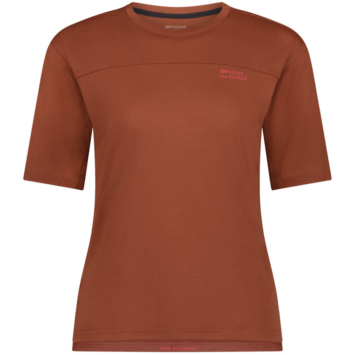 MONS ROYALE Diversion Merino Jersey - Women's Sienna/ACC Lock Up