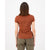 MONS ROYALE Icon Merino Classic T-Shirt - Women's Sienna/Mons nature