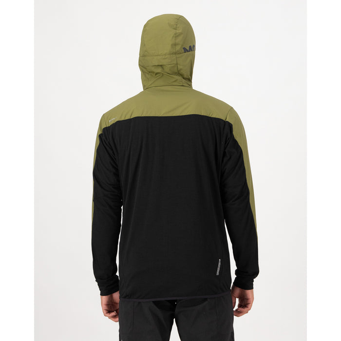 MONS ROYALE Diversion Merino Wind Jacket Fern/Black/ACC Lock Up