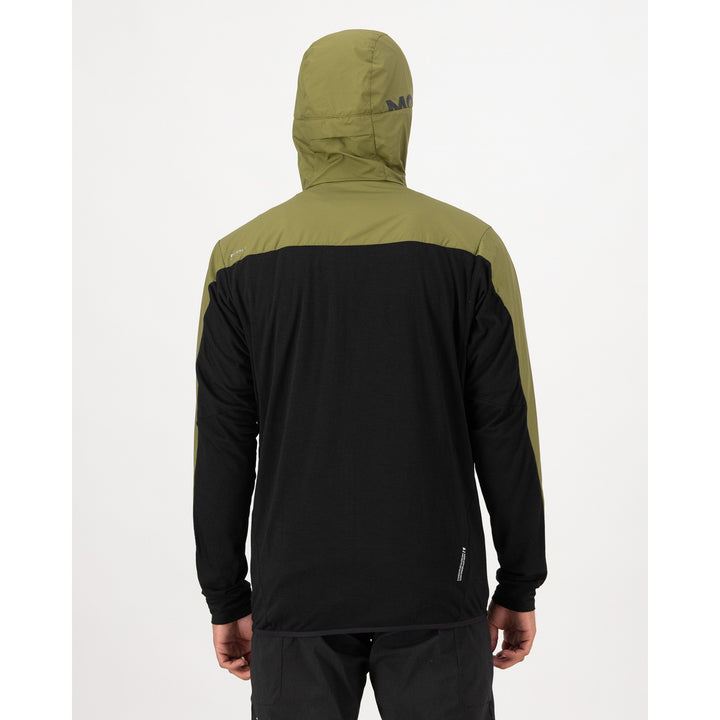 MONS ROYALE Diversion Merino Wind Jacket Fern/Black/ACC Lock Up