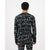 Mons Royale Cascade Merino Base Layer Long-Sleeve Top - Men's Signal Lost Goblin Blue