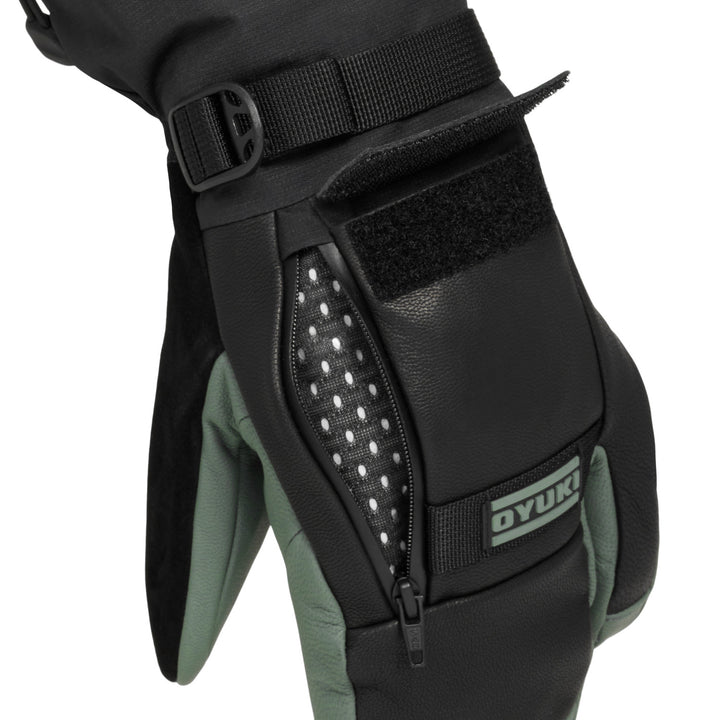 Oyuki Shaka GORE-TEX Mittens Black/Bamboo
