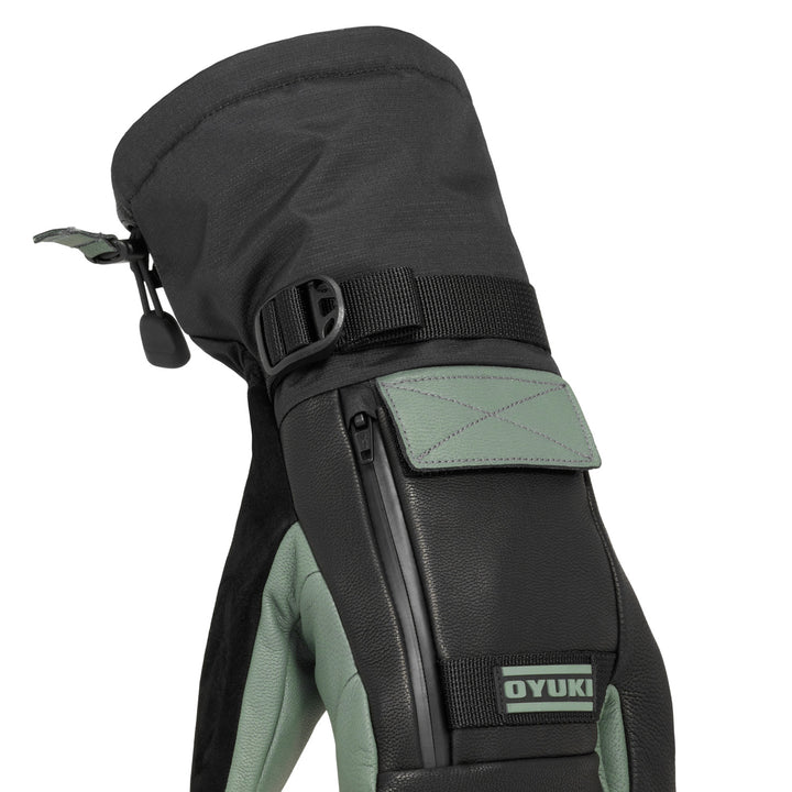 Oyuki Shaka GORE-TEX Mittens Black/Bamboo