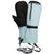 Oyuki Iwanai Zipper Mittens Glacier