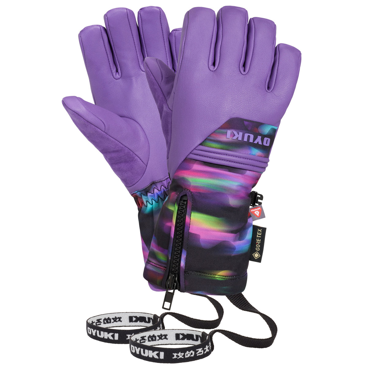 Oyuki Tamashii GORE-TEX Gloves - Kids' Twisted Light/Cyber Purple/