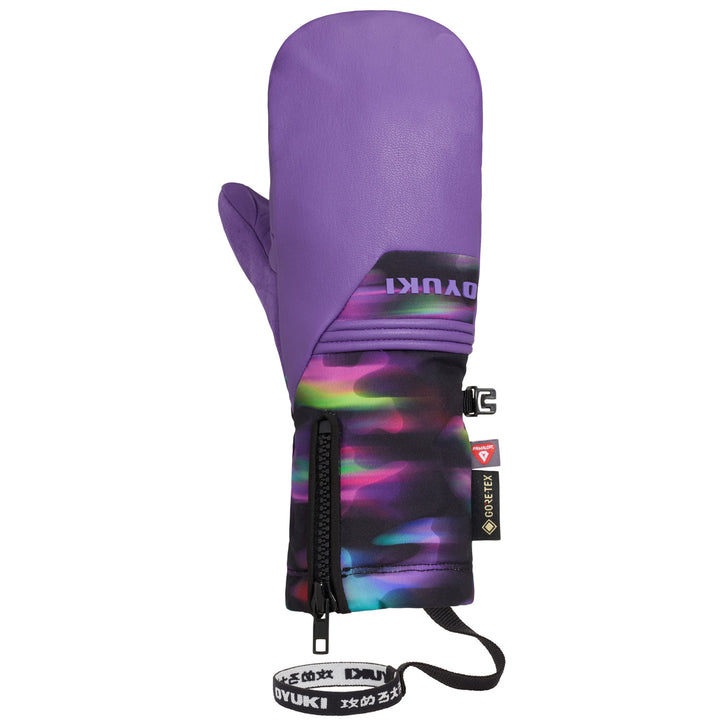 Oyuki Tamashii GORE-TEX Mittens - Kids' Twisted Light/Cyber Purple
