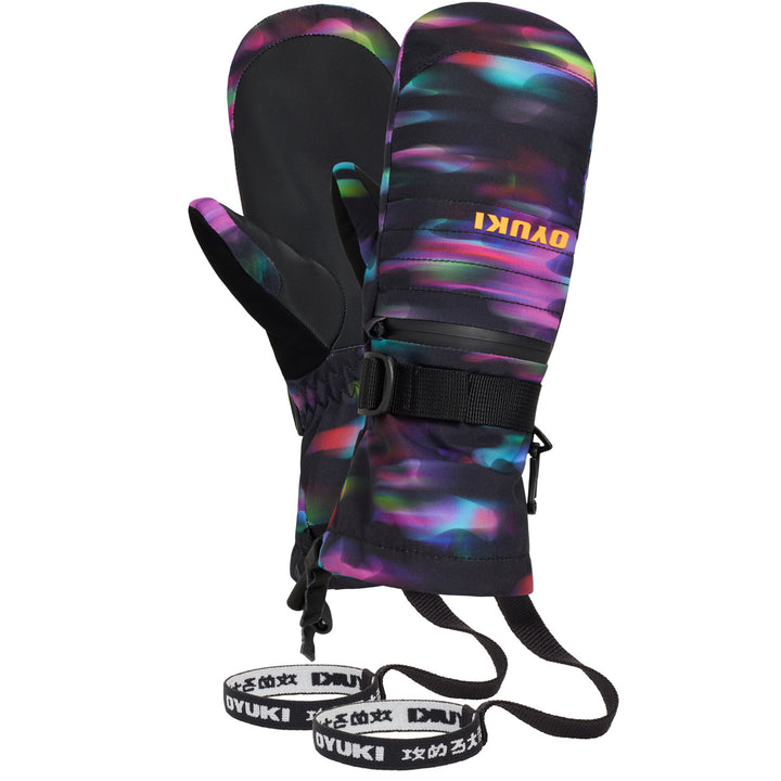 Oyuki Icho GORE-TEX Mittens - Kids' Cyber Purple/Twisted Light