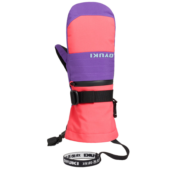 Oyuki Icho GORE-TEX Mittens - Kids' Coral/Purple