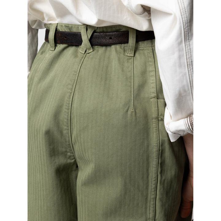 Finisterre Croft Barrel Trouser - Women's Bayleaf