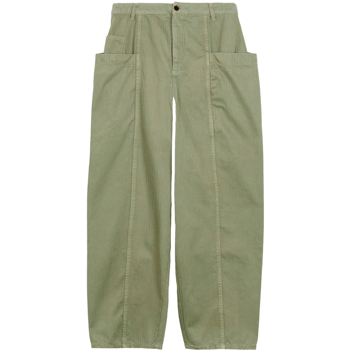 Finisterre Croft Barrel Trouser - Women's Bayleaf