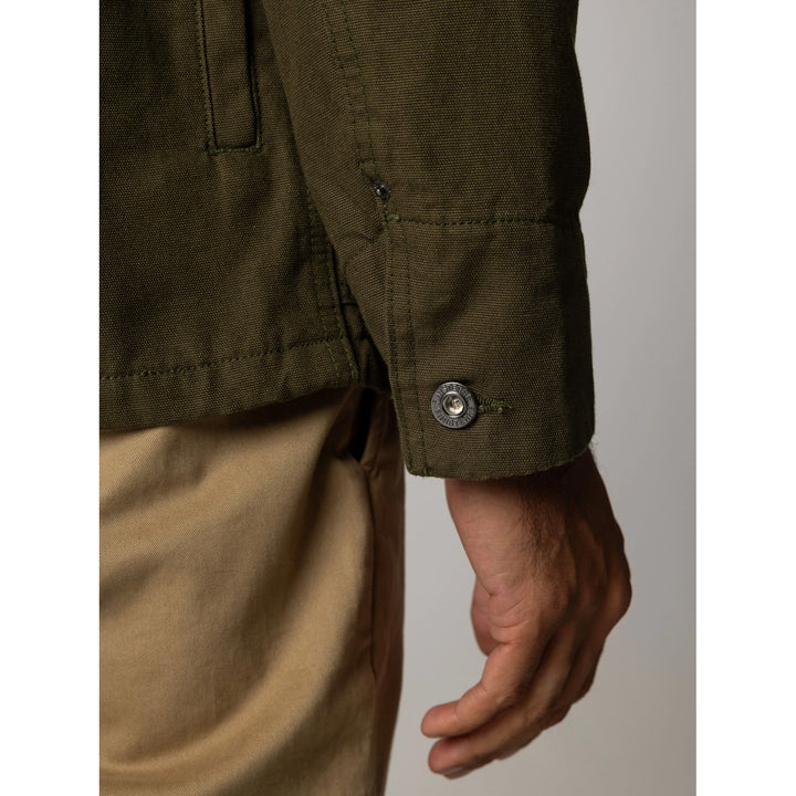Finisterre Basset Flannel Lined Jacket - Men's Olive