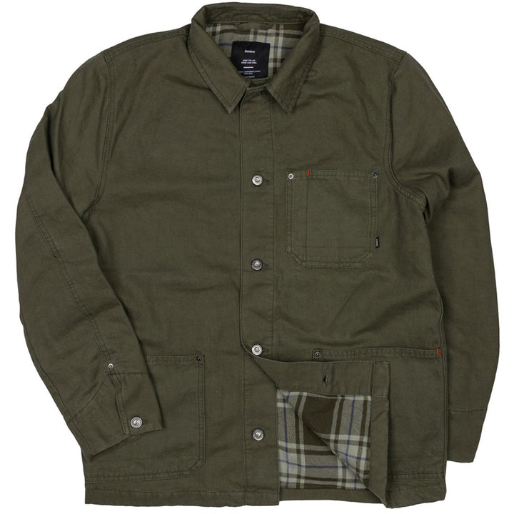 Finisterre Basset Flannel Lined Jacket - Men's Olive