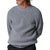 Finisterre Mora Knit Sweater Crew Neck - Men's Grey Blue
