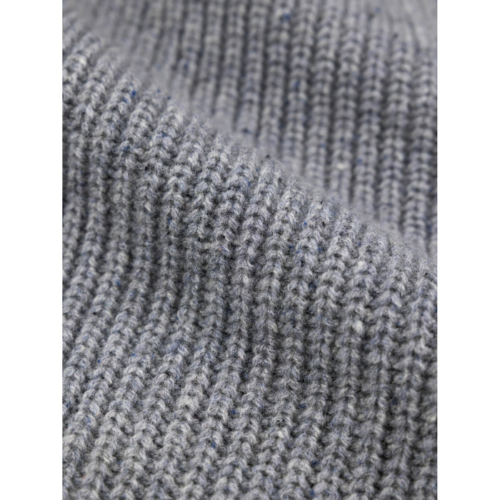 Finisterre Mora Knit Sweater Crew Neck - Men's Grey Blue