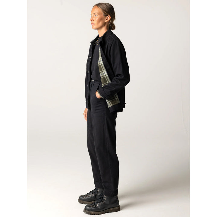 Finisterre Yarrel Flannel Lined Jacket - Women's Black