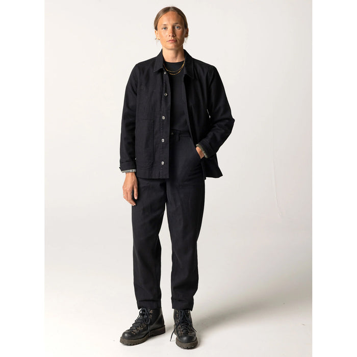 Finisterre Yarrel Flannel Lined Jacket - Women's Black