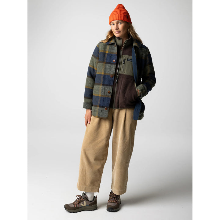 Finisterre Stowe Blanket Jacket - Women's Sugar Kelp Multi