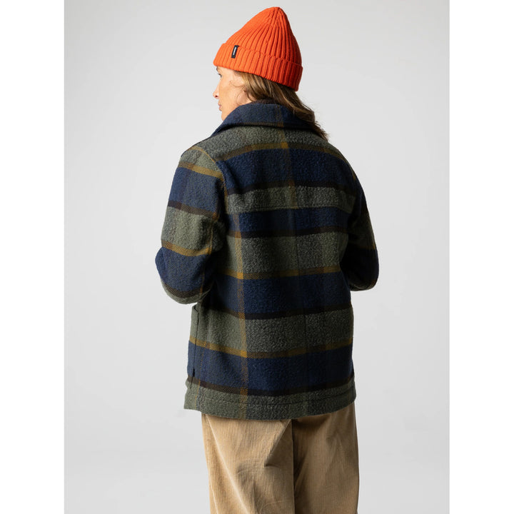 Finisterre Stowe Blanket Jacket - Women's Sugar Kelp Multi