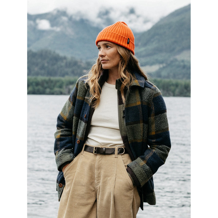 Finisterre Stowe Blanket Jacket - Women's Sugar Kelp Multi