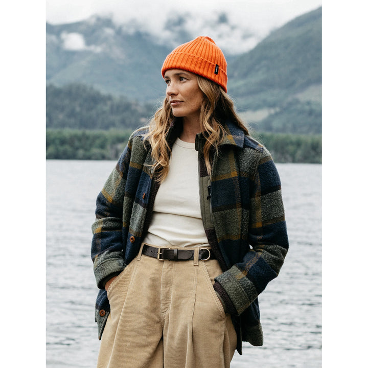 Finisterre Stowe Blanket Jacket - Women's Sugar Kelp Multi