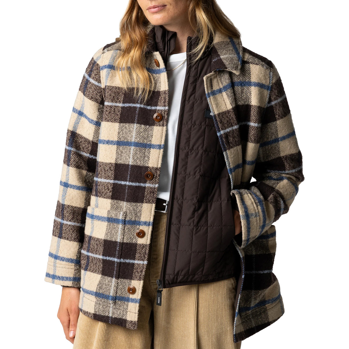 Finisterre Stowe Blanket Jacket - Women's Calico Multi