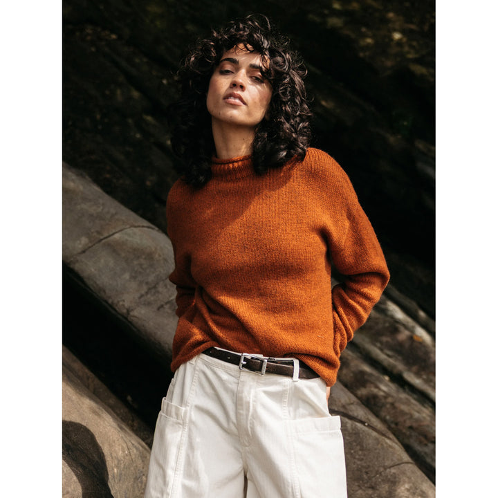 Finisterre Taran Jumper Knit - Women's Copper