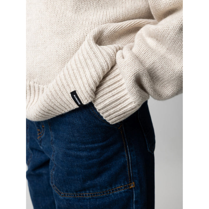 Finisterre Eyre Crew Neck Sweater - Women's Oatmeal