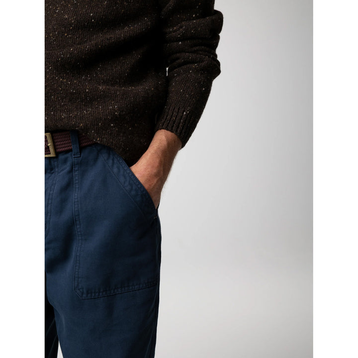 Finisterre Furlong Crew - Men's Burnt Umber