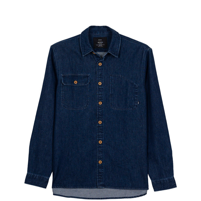 Finisterre Eddystone Denim Shirt - Men's Mid-Wash Indigo Denim