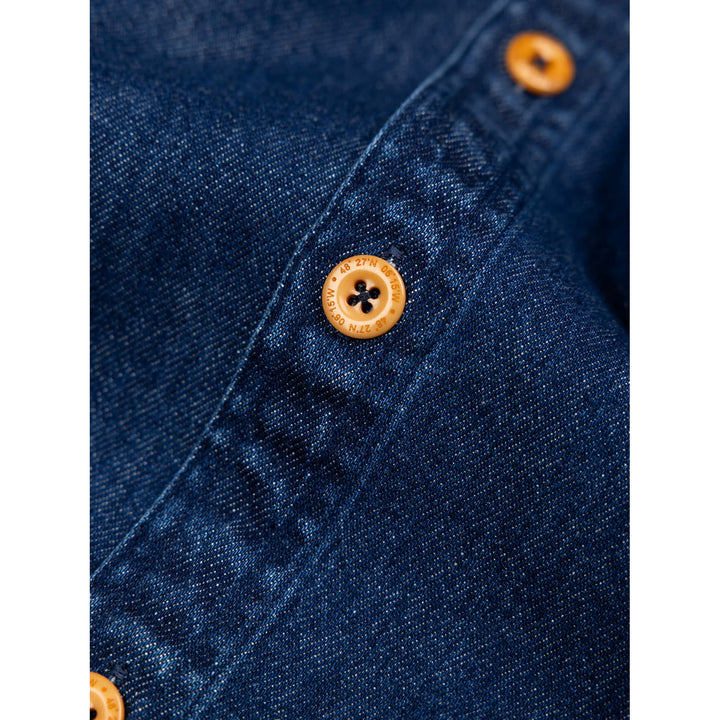 Finisterre Eddystone Denim Shirt - Men's Mid-Wash Indigo Denim