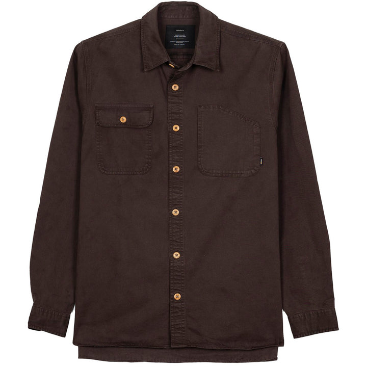 Finisterre Eddystone Shirt - Men's Burnt Umber