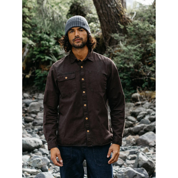 Finisterre Eddystone Shirt - Men's Burnt Umber