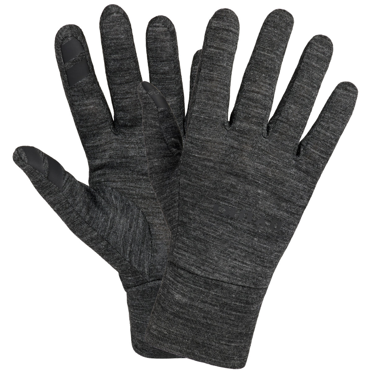 Oyuki Merino Wool Liner Gloves Heather Grey