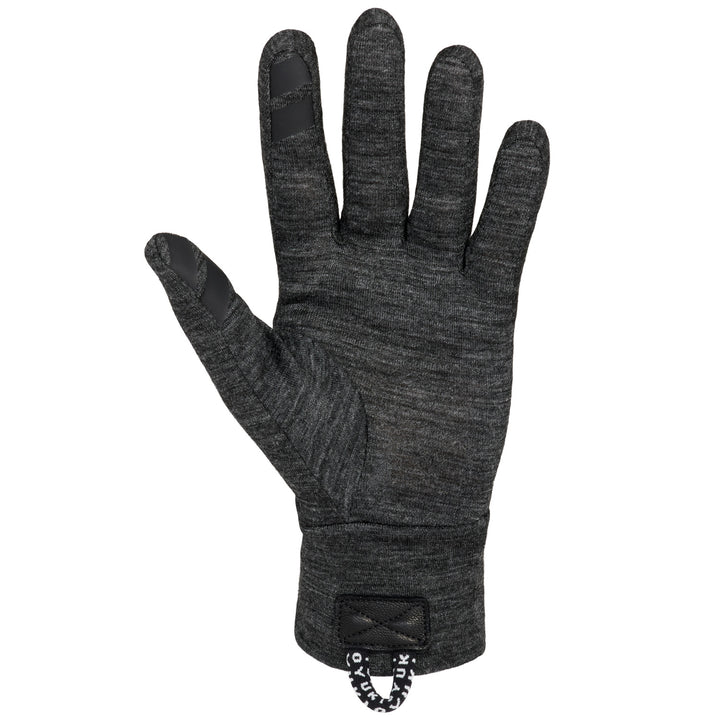 Oyuki Merino Wool Liner Gloves Heather Grey