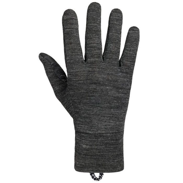 Oyuki Merino Wool Liner Gloves Heather Grey