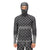 MONS ROYALE Ascender Merino Seamless Hooded Long Sleeve Top - Men's Dried Sage/Black