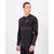 MONS ROYALE Ascender Merino Seamless Long-Sleeve Top - Men's Forged Iron/Black
