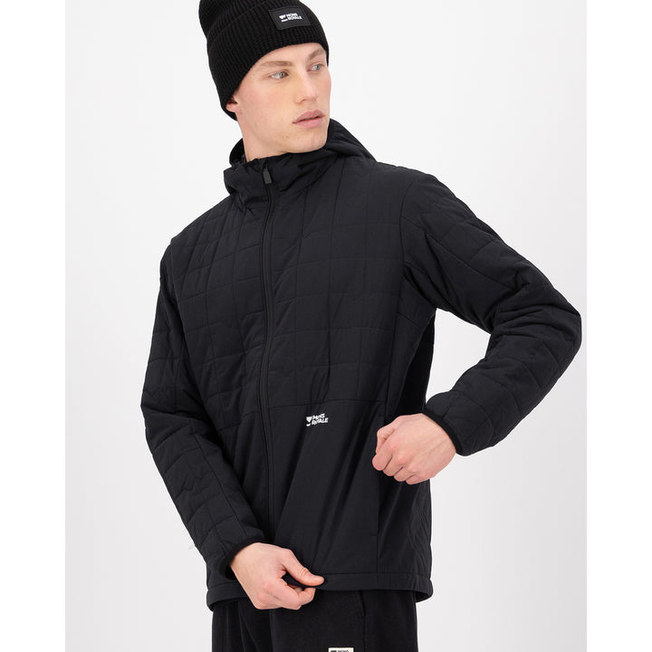 MONS ROYALE Canyon Merino Insulated Hooded Jacket - Men's Black